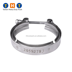 Abrazadera de enfriador de aire 20592783 7401676424 piezas de refrigeración de camiones para Volvo B7R B9L B9R B9S para motor diésel Renault - Product Image 3