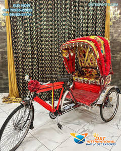 Couple entrée pousse-pousse indien pour décor de mariage Rikshaw Punjabi mariage mariée pour Photobooth mariage Couple entrée RikshawUK - Product Image 3