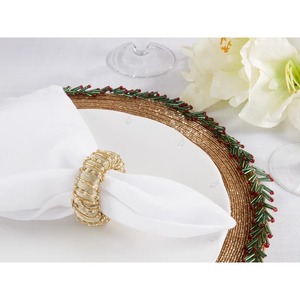 Anillo para Servilletas de Latón Vintage con Diseño de Asta de Ciervo, 5 cm de Ancho, Decoración de Mesa, Adorno para Bodas - Product Image 6
