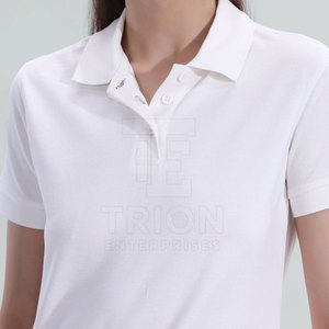 Diseña tu Propio Logotipo, Camiseta Polo para Mujer, Precio Bajo, Alta Calidad, Camiseta Polo para Mujer Más Vendida, Mejor Oferta en Línea - Product Image 3