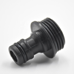 Conector de manguera de agua Conectores de manguera de jardín europeos o americanos de 3/4 pulgadas Conector rápido de plástico ABS de alta calidad - Product Image 1