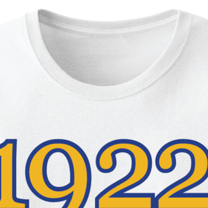 Camiseta Bordada Personalizada con el Año de Fundación 1922 de Sigma Gamma Rho, Camiseta de la Hermandad Griega, Ropa Casual de Calle de Algodón, Ropa Universitaria - Product Image 2