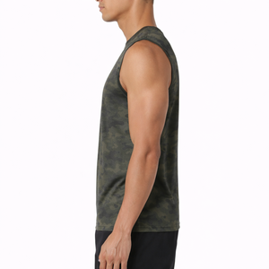 Camiseta sin mangas de algodón para hombre |   Ropa Ligera, Suave y Transpirable para Uso Diario |   Personalización de Marca de Alta Calidad |   Venta al por Mayor OEM - Product Image 3