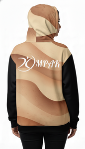 เสื้อฮู้ดดี้โอเวอร์ไซส์สไตล์ลำลองทันสมัย พิมพ์ลายแบบซับลิเมชั่นเนียนเรียบ สำหรับสตรีทแวร์และแฟชั่นแนวเมือง - Product Image 3