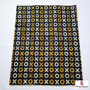 Wholesale Premium African Wax Print Cotton Fabric Ankara Textile Custom Printed OEM ODM Manufacturer Manufacturing Factory - Product Image 1