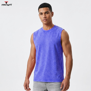 Gym Clothing Sleeveless Muscle Shirt Stringer Tank Top Fitness Basketball <b>Running</b> <b>Singlet</b> Quick Dry Breathable - Product Image 6