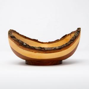 Bol en bois de conception classique produit jetable de haute qualité nouveau design moderne fait à la main pour la soupe restauration rapide déjeuner ou dîner - Product Image 2