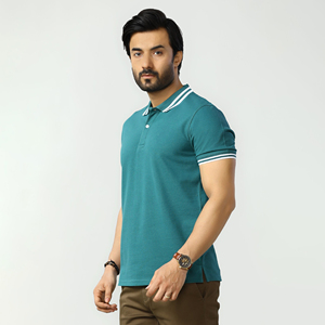 Chemises pour hommes à manches courtes respirantes et à séchage rapide, taille adulte, en coton et fibre de bambou de haute qualité, vente en gros - Product Image 4