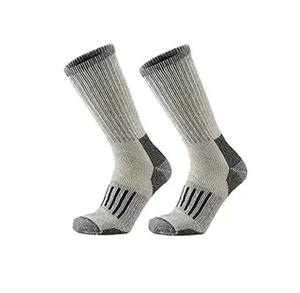 Chaussettes décontractées en laine antibactériennes chaudes d'hiver avec coussinets de cheville standard pour hommes et femmes, respirantes, anti-humidité, taille européenne - Product Image 5
