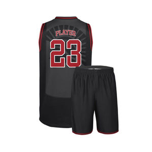 Conjunto de Ropa de Baloncesto Estampada al por Mayor, Tallas Grandes, OEM, Logotipo Personalizado, Ropa de Equipo, Tejido de Malla Transpirable, Secado Rápido, Alto Rendimiento - Product Image 4