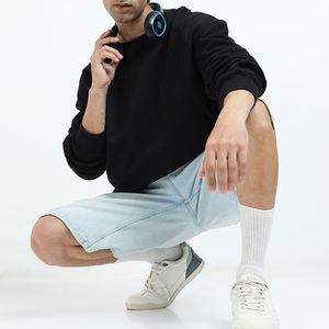 Sudaderas Extra Grandes Bordadas, Transpirables y Ecológicas, Diseño de Última Moda, Servicio OEM, Hechas con Alta Calidad, Moda Masculina, Venta al Por Mayor - Product Image 5