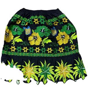 กระโปรงผ้าคอตตอนพิมพ์ลายสำหรับผู้หญิงกระโปรงสตรีทแวร์ผ้า100% งานปักตามสั่ง - Product Image 4