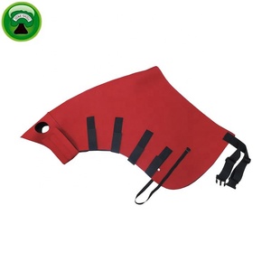 Taille unique en néoprène noir pour cheval enveloppant le cou - Product Image 5