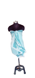 โสร่งผ้าโสร่งผ้าคอตตอนพิมพ์ลายบล็อกทำมือผ้าโสร่งชายหาดของผู้หญิงผ้าโสร่งสีไม่เหมือนใคร - Product Image 2