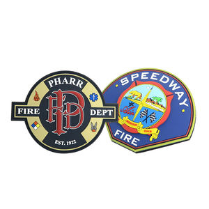 PVCパッチ衣類縫い付けスタイルゴムPVCパッチWithinkマジックスティックアームバンド工場卸売カスタム - Product Image 5