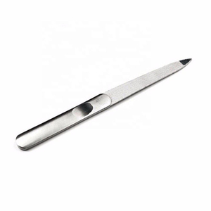 ตะไบเล็บสแตนเลสสตีลพิมพ์ลายตามสั่ง OEM แบรนด์ส่วนตัว อุปกรณ์เสริมความงาม ตะไบเล็บมือและเล็บเท้า ตะไบเล็บสองด้าน - Product Image 2