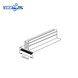 Moulage par extrusion de clips requin en PVC transparent de haute qualité, 14 mm, nouvelle génération, super grip - Product Image 2