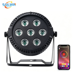 Luz LED Par RGBW de 14X6W de Plástico Económica con Control por Aplicación Móvil, Iluminación para DJ, Escenarios, Eventos y Clubs - Product Image 3