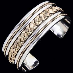 Handmade Modern-Style <b>Copper</b> <b>Bracelet</b> <b>for</b> <b>Men</b> Sleek Wristbands - Product Image 1