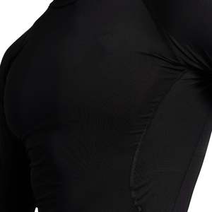 Custom Compression <b>TShirt</b> Long Sleeve Mens MMA Rashguard Breathable Sublimation BJJ <b>Swimming</b> Compression Shirt Oem Wholesale - Product Image 3