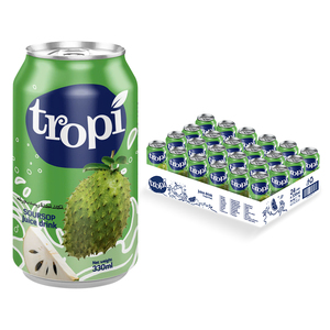 Bebida de Jugo de Guanábana Natural de Vietnam en Lata de 330 ml - Soporte de Marketing y Muestras Gratuitos - NFC - Se Acepta Marca Privada - Product Image 1