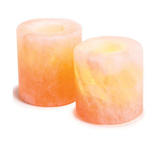 Porte-bougie en sel rose de l'Himalaya Abbott Minerals, brûleur décoratif pour la maison, sculpté à la main, motif amour naturel - Product Image 4