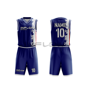 Maillots de basket-ball personnalisés, uniformes de basket-ball sur mesure, ensemble de maillots de basket-ball personnalisés - Product Image 3