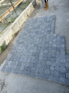 Pierre grise dégringolée Andesite Cobblestone <span class=keywords><strong>M2</strong></span> <span class=keywords><strong>Prix</strong></span> Pavés Jardin extérieur - Product Image 2