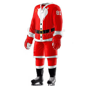 Jersey y Pantalones de Hockey sobre Hielo Personalizados para Hombre, Hechos con Tela Resistente, Diseñados para Entrenamientos y Partidos - Product Image 4