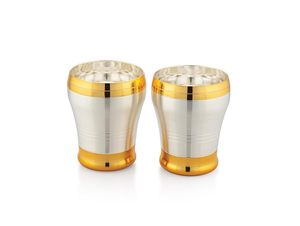Luxury Stainless Steel Drinking Glass <b>Set</b> with Gold Finish Reusable Water Tumbler Premium Juice <b>Tea</b> Coffee <b>Cup</b> Elegant Kitchen D - Product Image 2