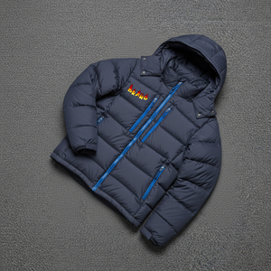 Veste matelassée surdimensionnée OEM avec poches latérales, fermeture éclair, capuche amovible, tissu parachute, veste pour hommes en gros, USA - Product Image 3