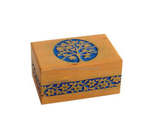 SWH S W H U-013-1 Urnas Funerarias y de Entierro de Madera Personalizadas de Estilo Árabe para Hombres y Mujeres - Product Image 3