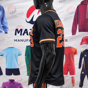 เสื้อเบสบอลย้อนยุคแบบยูนิเซ็กซ์ ปักลายตามสั่ง พิมพ์ลายแบบซับลิเมชั่น ปักชื่อและหมายเลขผู้เล่น ชุดทีม ระบายอากาศได้ดี มีไซส์พลัส - Product Image 3