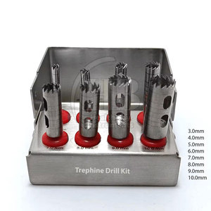 Kit de fraises manuelles de qualité supérieure pour chirurgie dentaire, traitement d'implants osseux, chirurgie buccale et usage clinique - Product Image 4