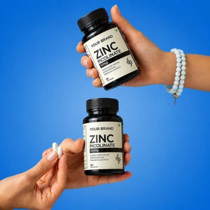 Complément Alimentaire Premium Zinc 50mg en Capsules OEM 60 Capsules Végétales - Product Image 5
