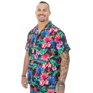 Camisa Hawaiana de Playa para Hombre, Verano 2026, SHH, de Alta Calidad y Cómoda, con Estampado de Palmeras, Manga Corta - Product Image 6