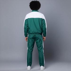 Reflective Suit Set Zip up Jacket <b>Jogger</b> Set <b>Nylon</b> Track Pants Lightweight Polyester Tracksuit - Product Image 6