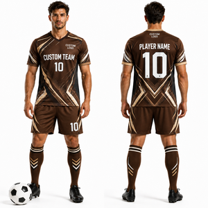 Conjunto de Uniforme de Fútbol para Equipo: Camiseta, Pantalones Cortos y Calcetines - Pedido ODM, Ropa Deportiva, Kit Completo con Diseño a Juego y Costuras Reforzadas - Product Image 2