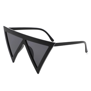 New Fashion Oversized Y2k <b>Sunglasses</b> Custom Logo Trendy Futuristic Style Uv400 Shades Big Triangle Frame <b>Sunglasses</b> Wholesale - Product Image 3