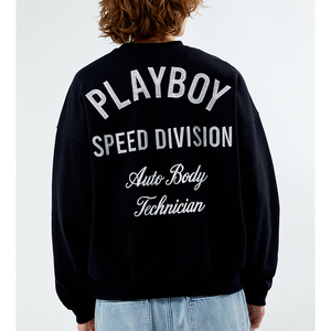 เสื้อสเวตเชิ้ตผู้ชายลายไทไดยอดนิยม คอกลม แขนยาว สกรีนโลโก้ได้ - Product Image 4