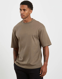 T-shirts de sport pour hommes, unis, amples, respirants, à manches courtes, en coton, pour la gym, la course, le fitness et la musculation, été - Product Image 5