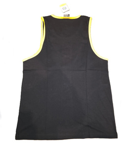 Crew Neck Deep Arm Holes Knitted 100% Cotton Casual Muscle Fitness <b>Vest</b> Y-Back Sleeveless Workout <b>Stringer</b> Singlet Wholesale - Product Image 3