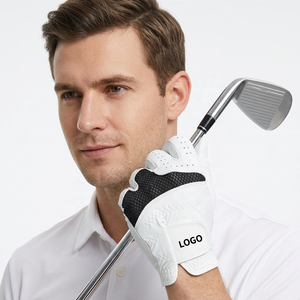 Gants de golf tendance pour hommes et femmes, respirants, en cuir de cabretta de mouton souple, pour la main gauche, usage sportif - Product Image 4
