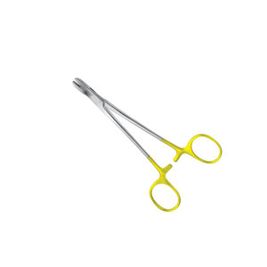 Pince porte-aiguille manuelle professionnelle en acier inoxydable pour chirurgie générale, certifiée CE, marque IAA SURGICAL INSTRUMENTS, garantie 1 an - Product Image 3
