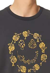 T-shirt personnalisé pour homme, 120g, écologique, col rond, poids lourd, coupe oversize, épaules tombantes, en coton tricoté, couleur unie, séchage rapide, brodé - Product Image 2