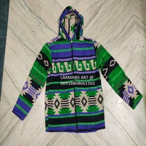 เสื้อคริลิคขนสัตว์หลากสีสำหรับผู้ชายเสื้อแจ็คเก็ต/เสื้อฮู้ดพร้อมกระเป๋าระบายอากาศแฟชั่นฤดูหนาว - Product Image 2