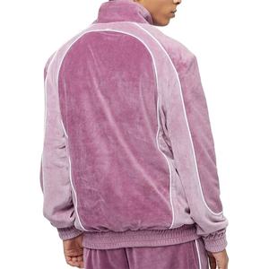 2026 nouveau design personnalisé velours survêtements plaine survêtements hommes velours survêtements - Product Image 3