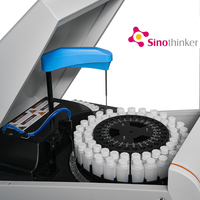 Analyseur de chimie clinique entièrement automatique Sinothinker SK6100-1205, machine d'analyse sanguine d'usine, écran tactile, 120 tests par heure