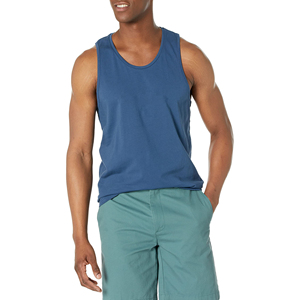 Wholesale Saleh Enterprises Men's Gym <b>Stringer</b> Tank Top Custom Sleeveless Fitness <b>Vest</b> Quick Dry Eco-Friendly Spandex/Cotton - Product Image 4