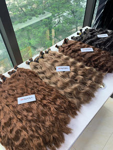 Cabello Vietnamita Virgen de Lujo Premium, NASA Bulk - Extensiones 100% Naturales Sin Procesar, Puntas Super Doblemente Tramadas, Permanente, Todos los Colores, Salones - Product Image 3